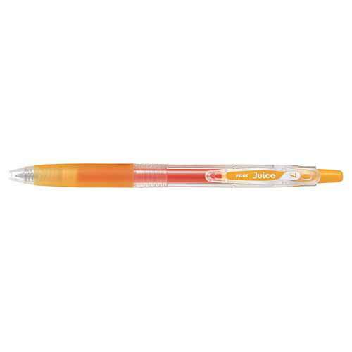 Rakuten - パイロット　ボールペン ジュース07（細字）　ゲルインキ　0.7mm・ノック式（アプリコットオレンジ）