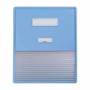 リヒトラブ　カードインデックス A3 16ポケット（ブルー）