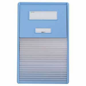 リヒトラブ　カードインデックス A4 21ポケット（ブルー）