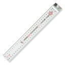 共栄プラスチック メタクリル両切直線定規 30cm