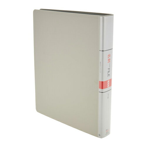 コレクト　名刺カードファイル A4-L30穴　グレー