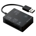 エレコム メモリリーダライタ SD+MS+CF+XD ブラック(ブラック)(2)