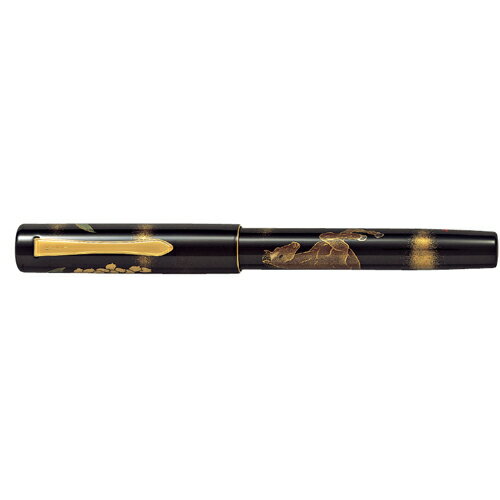 パイロット　万年筆　干支蒔絵　午　M　受注生産品　中字 午