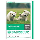 日本ノート かんがえる学習帳 がくしゅうちょう ノート 漢字練習 漢字 小学生 宿題 かんじのおけいこ 84字詰 (中心リーダー入)