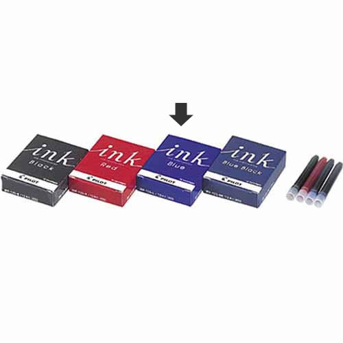 パイロット　万年筆用カートリッジインキ IRF-12S-L