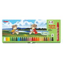 ぺんてる ぺんてるくれよん 小学生 工作 図工 クレヨン イラスト 25色セット