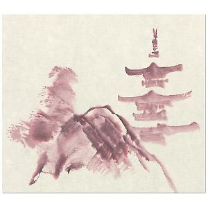 呉竹　いろ墨　赤