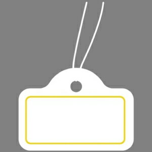 ササガワ　提札 金箔　カバン型