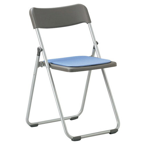 時間指定不可　アイコ　法人限定 折りたたみチェア 布張り 6脚セット　φ19mmアルミパイプ粉体塗装タイ..