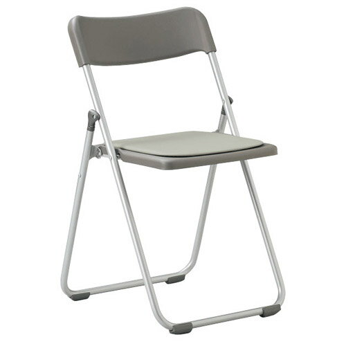 時間指定不可　アイコ　法人限定 折りたたみチェア ポリレザー張り 6脚セット　φ19mmアルミパイプ粉体..