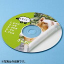サンワサプライ インクジェットDVD/CDラベル 内径41mm・つやなしマット・50ラベル