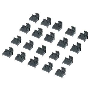 サンワサプライ　USBコネクタキャップ　サイズ:W13.1×D16.4×H7mm