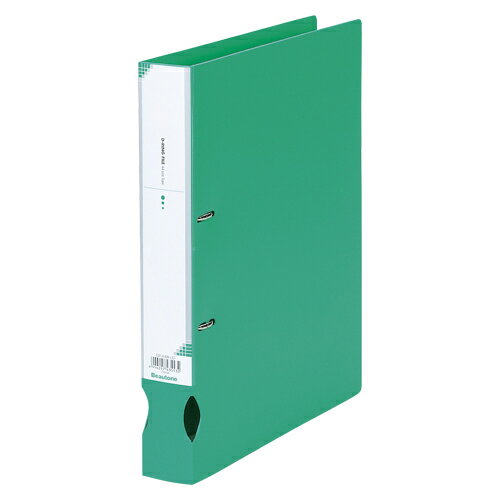 ビュートンジャパン　D-リングファイル　A4判タテ型ワイド(背幅43mm)（ライトグリーン）