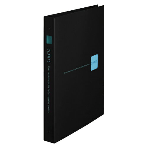 マルマン　クラルテ　プラスチックバインダー B5判(26穴)（ライトブルー）