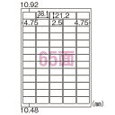 ●経済性と仕上がりを重視。●入数：30枚●規格：A4判65面●1片寸法：縦21．2×横38．1mm●紙種：上質紙●総紙厚：0．15mm●JANコード：4902668595620※商品コード：32560