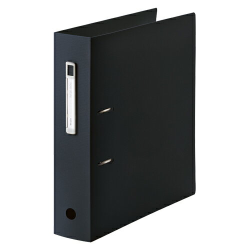 リヒトラブ　noie-style A-Zファイル　A4判タテ型 背幅66mm（ブラック）