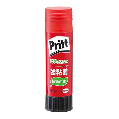 ●ピタッとついてはがれにくい！　植物由来成分使用で環境に配慮＆安心。●入数：1本●ジャンボサイズ●内容量：約40g●外形寸法：φ31×114mm●材質：本体容器・中皿＝再生PP●JANコード：4977564650711※商品コード：484-01448