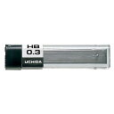 ウチダ ドローインシャープ用芯 HB (0.3mmX60mm)12本入 HB