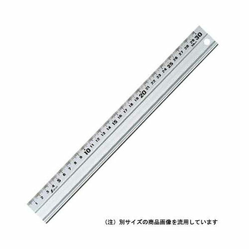 ウチダ　シンワ アルミ定規 アル助 60cm型 5mm厚　目盛:60cm
