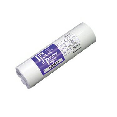 桜井　普通紙64 50m巻 インクジェット用紙　64g/m2　297X50M 4本