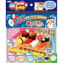 トーヨー こめっこねんど おすし屋さんセット 白35g、赤・青・黄・黒各15g