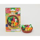 イワコー おもしろ消しゴム(ブリスターパック) 野菜バスケット 1セット(5パック入)
