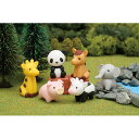 イワコー おもしろ消しゴム どうぶつえん消しゴム 1セット(60個入)