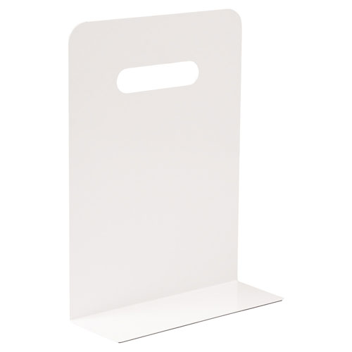 リヒトラブ　ブックエンド・ハイタイプ（マグネット付）（白）