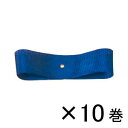 銀鳥産業 コハクリボン 24mm×28m 1セット(10巻入)(紺)