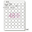 エーワン ラベルシール(プリンタ兼用) マット紙(A4判) 100枚入 ハイグレードタイプ