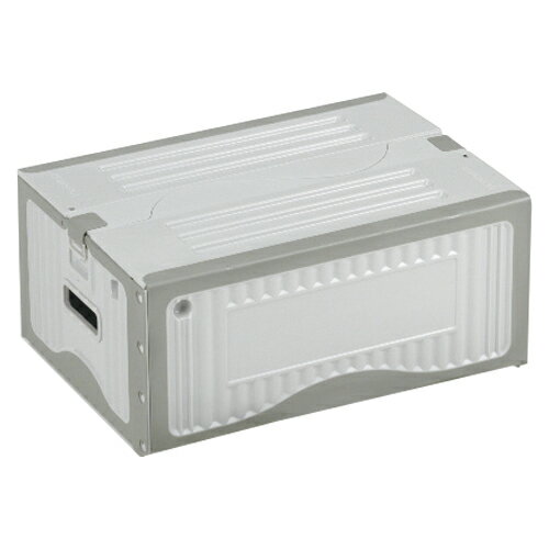 岐阜プラスチック工業　リスボックス　クリア 外寸:幅455×奥322×高206mm（クリア／グレー）