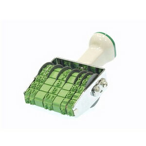 ●1文字サイズ（約）：縦4．95×横3．7　※押し圧やニジミの影響で実際の捺印寸法とは誤差が生じる場合がございます。※作業性を高めるためにスペース分として2連追加してあります。●入数：1個●規格：3号・5連●JANコード：496242211...