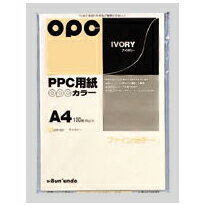 ●社外配布や掲示用資料などを社内で作成可能。●入数：100枚●規格：A4判●坪量：64g/m2●四六判換算：55kg●紙厚：0.09mm●JANコード：4902681773319※商品コード：16614（2）文運堂　ファインカラーPPC　A4判　（クリーム）（3）文運堂　ファインカラーPPC　A4判　（ライトブルー）（4）文運堂　ファインカラーPPC　A4判　（ピンク）（5）文運堂　ファインカラーPPC　A4判　（グリーン）（6）文運堂　ファインカラーPPC　A4判　（スカイブルー）