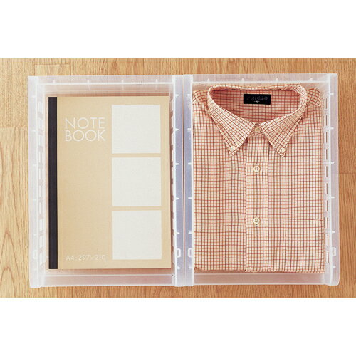 リス　スタックキーパー　外寸:幅260×奥360×高110mm（クリア）