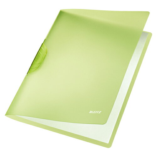 アコ・ブランズ　ライツカラークリップ　レインボー A4判タテ型（グリーン）