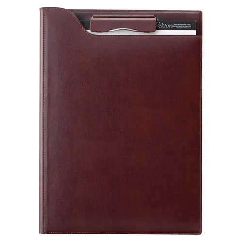 レイメイ藤井　ツァイトベクター クリップファイル A4 ZVF654Z（ワイン）