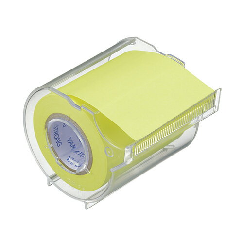 ヤマト　メモックロールテープ 強粘着　本体(蛍光紙)（レモン）