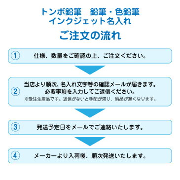 祝10周年 全商品ポイント5倍セール11日23時59分まで／代引不可　トンボ鉛筆　名入れ鉛筆　送料込／ippo　丸つけ用赤えんぴつ　六角軸　赤鉛筆　［No72］