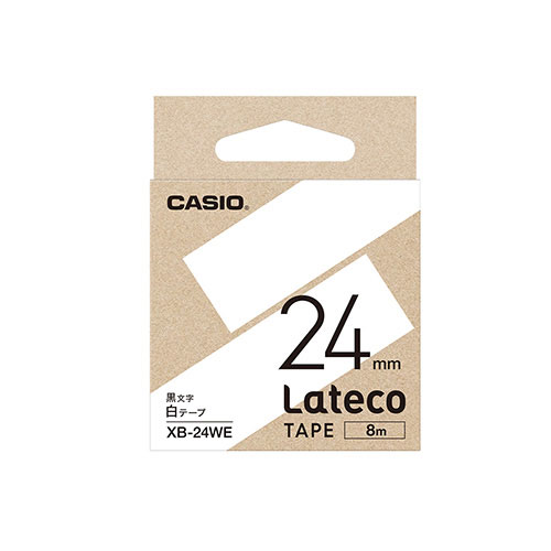 カシオ ラベルライター Lateco(テープ=白,文字=黒) カシオ ラベルライター Lateco(テープ=白,文字=黒)