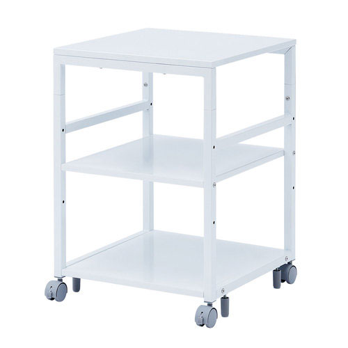 サンワサプライ　直送 プリンタスタンド（ホワイト）