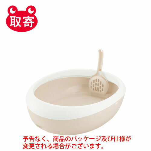 リッチェル　ラプレ　ネコトイレ　M　ホワイト　ペット用品 1