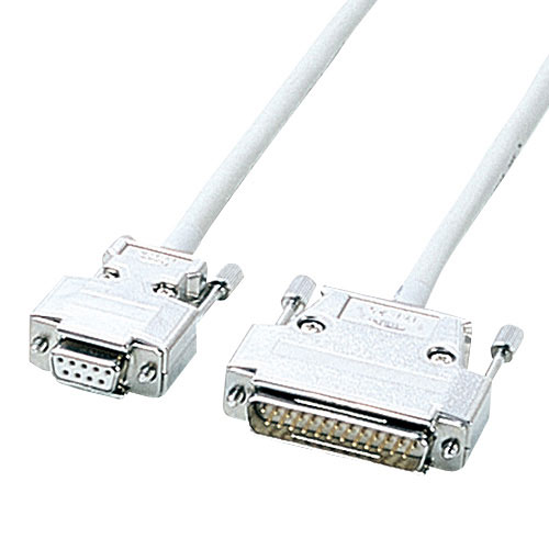 サンワサプライ　直送 RS-232Cケーブル 5m クロスケーブル