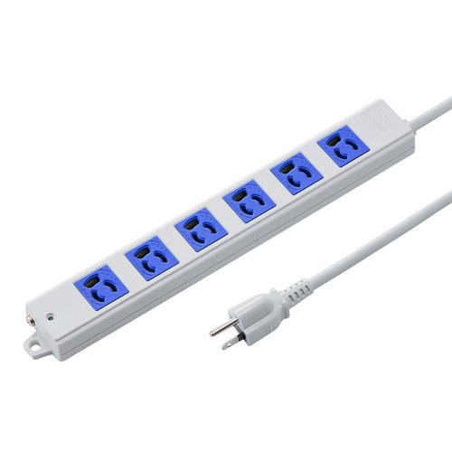 サンワサプライ 直送 工事物件タップ マグネット・通電ランプ付き 抜け止めタイプ 3P 6個口 3m(ブルー) サンワサプライ 直送 工事物件タップ マグネット・通電ランプ付き 抜け止めタイプ 3P 6個口 3m(ブルー)