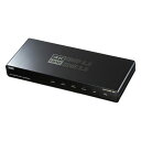 サンワサプライ 直送 HDMI分配器 4K/60Hz・HDR対応 4分配用(2)