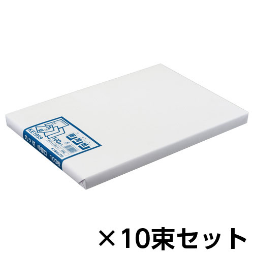 キョクトウ・アソシエイツ 画用紙 中厚口 九ツ切 100枚 1セット 10束入 