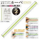 共栄プラスチック カラーバールーペ 30cm(グリーン)