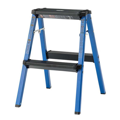 東谷　ステップスツール2段 PC-702BL（ブルー）