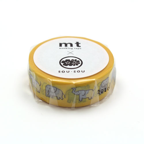 カモ井加工紙　SOU・SOU ぞう マスキングテープ マステ