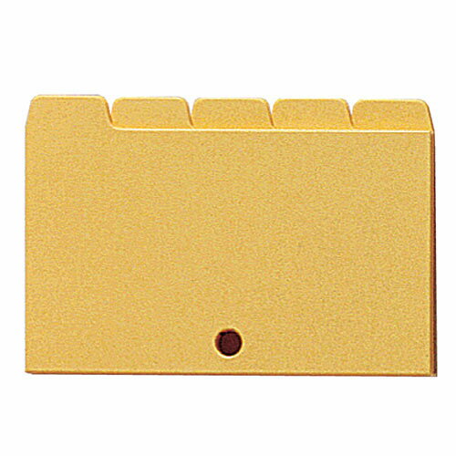 コレクト　見出しカード5×3用5ツ山　クリーム