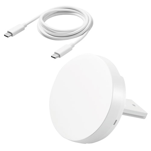 エレコム 直送 ワイヤレス充電器 7.5W マグネット式 卓上 スタンド 置くだけ充電 W-MA03WH